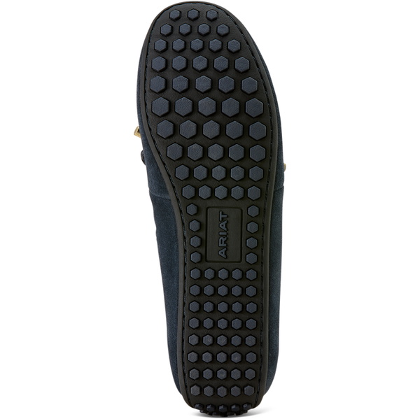 2026 Ariat Womens Margot Driving Moccasion Shoe 10074230 - Navy Suede
